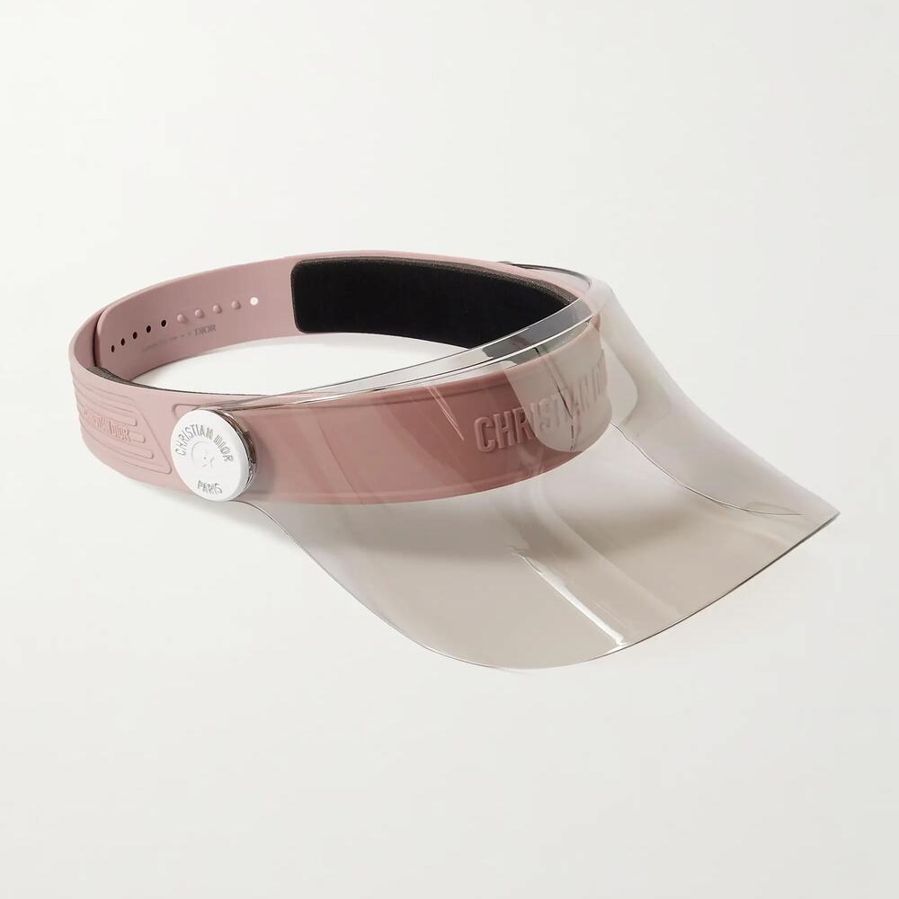 NIB Dior DiorPacific V1U Perspex and rubber visor PINK $780